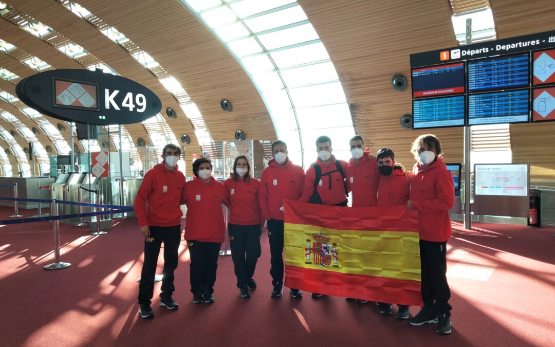 La delegación paralímpica española parte hacía Pekín