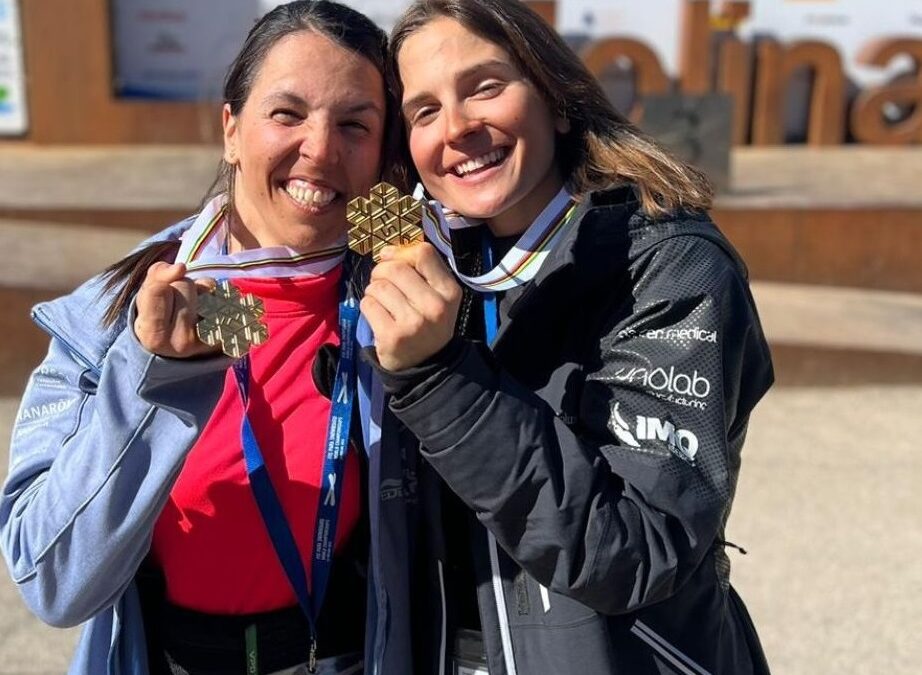 Irati Idiakez y Raquel Martínez, campeonas del mundo por equipos de snowboard cross